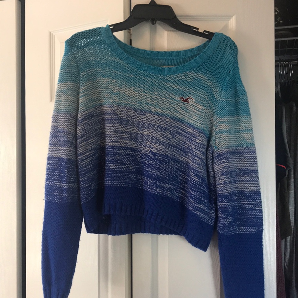 Blue Hollister Sweater